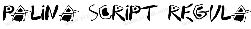 Palina Script Regula字体转换